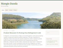 Tablet Screenshot of mangiodasola.com